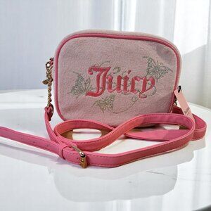 Juicy Couture Wingin It Camera Bag Pink Diamond NWT